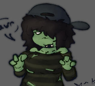 the green one halloween